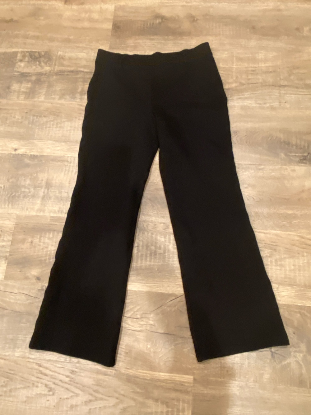 Quince Soft Pull Dress Pants Comfort Flare Wide Leg